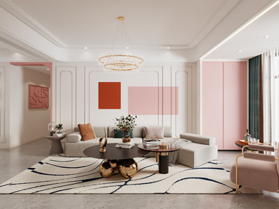 现代轻奢客厅