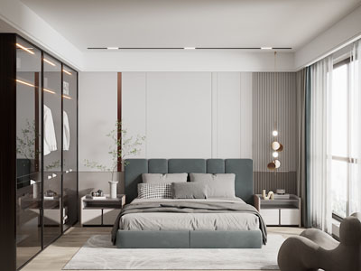 现代卧室