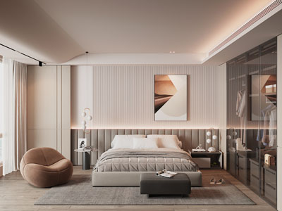 现代卧室