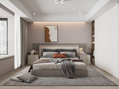 现代卧室