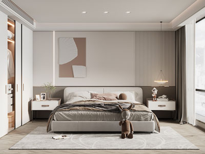 现代卧室