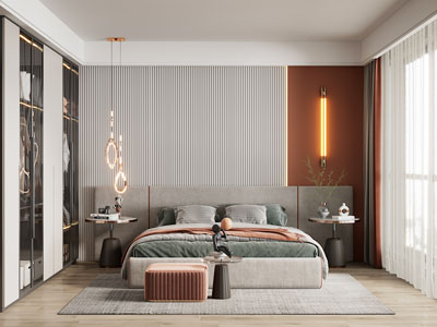 现代卧室