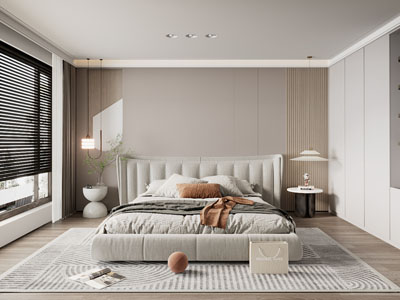 现代卧室