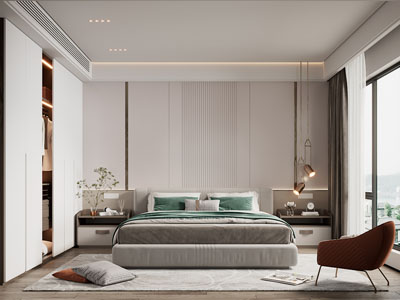 现代卧室