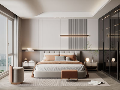 现代卧室