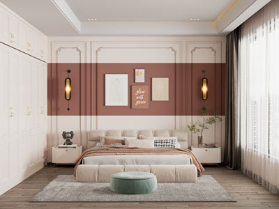 简欧卧室