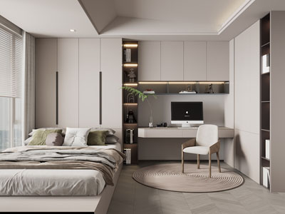 现代榻榻米卧室