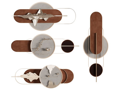 新中式墙饰挂件