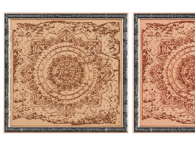 侘寂风浮雕、装饰挂画