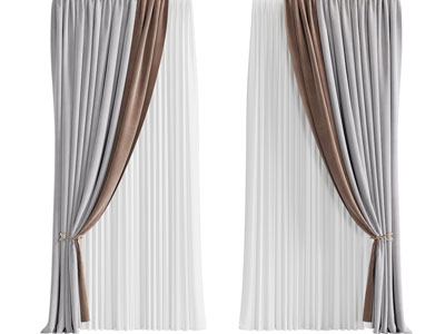 现代窗帘窗纱