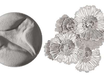 现代花朵墙饰挂件