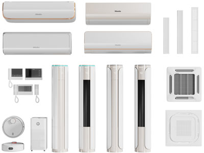 现代空调、排风扇、扫地机