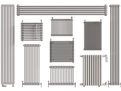 现代暖气管、暖气片3d模型 现代暖气管、暖气片