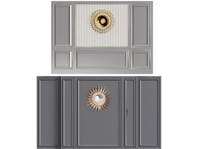 美式护墙板、背景墙