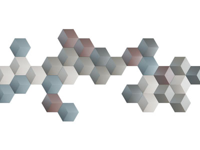 现代多边形墙饰挂件