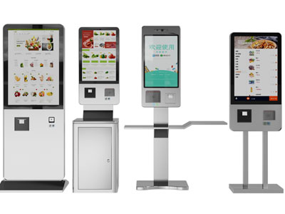 现代智能自助收银机、点餐机3d模型 现代智能自助收银机、点餐机