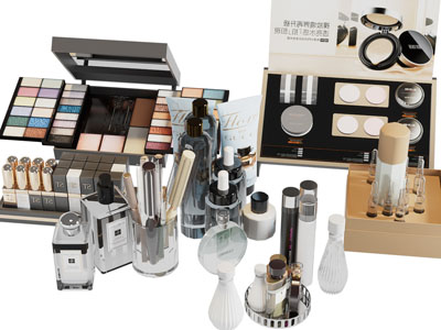 现代香水、护肤品和彩妆化妆品