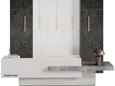 现代前台接待台
