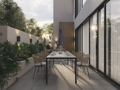 现代露台、阳台