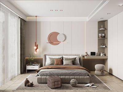 现代卧室