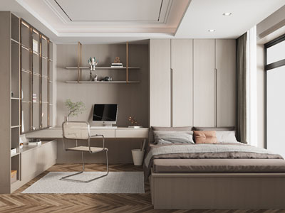 现代榻榻米卧室