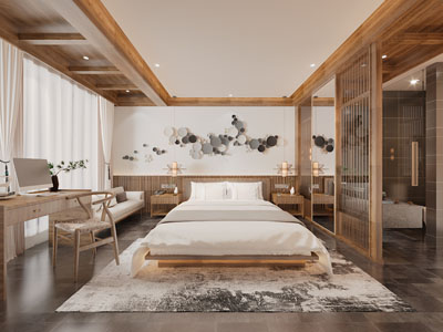 新中式民宿酒店客房