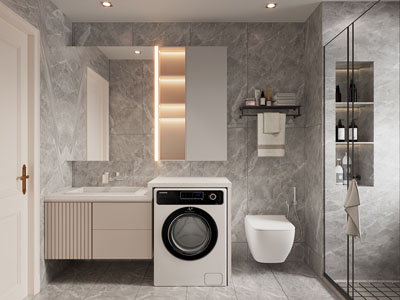 现代卫浴间、洗手间