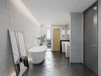 新中式卫浴间、洗手间