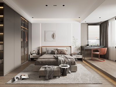 现代卧室