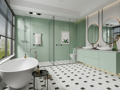 现代轻奢卫浴间、洗手间