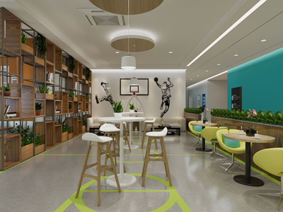 现代洽谈休闲区