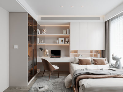 现代榻榻米卧室