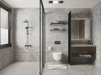 现代卫浴间、洗手间