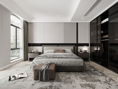 现代卧室