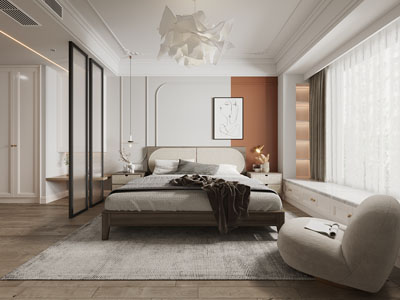 现代卧室