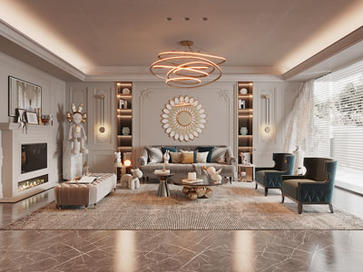 新古典客厅