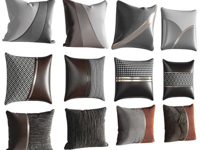 现代方形靠垫抱枕