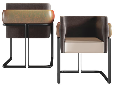 新中式休闲椅子