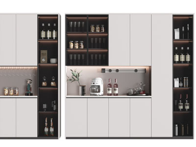 新中式酒柜