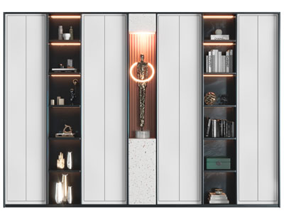 新中式装饰柜
