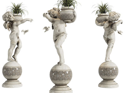 欧式小天使雕塑雕刻