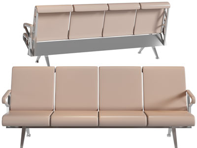 现代排椅、公共椅子