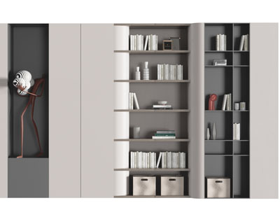 现代装饰书柜