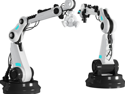 现代智能手臂、机械臂