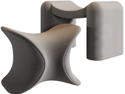 新中式沙发凳子