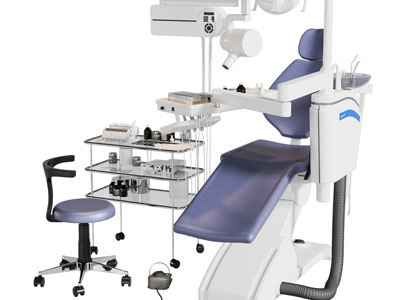 现代牙科椅、口腔牙床综合治疗椅3d模型 现代牙科椅、口腔牙床综合治疗椅