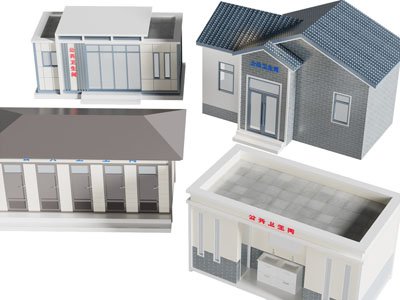 现代公共卫生间