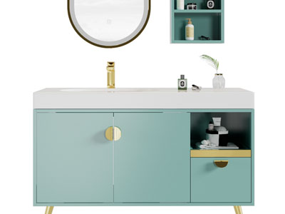 现代轻奢洗手台