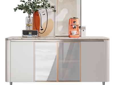 现代轻奢玄关柜、边柜