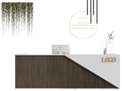 现代前台接待台